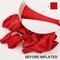 Red Balloons 100pcs 12 Inch Red Helium Balloons for Birthday Graduation Bachelorette Citizenship Firefighter Strawberry Anniversary Cherry Casino Movie Theme Party Decorations Red-Y57